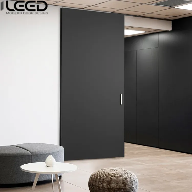 Cửa gỗ bóng ma màu trơn MIM-GS101