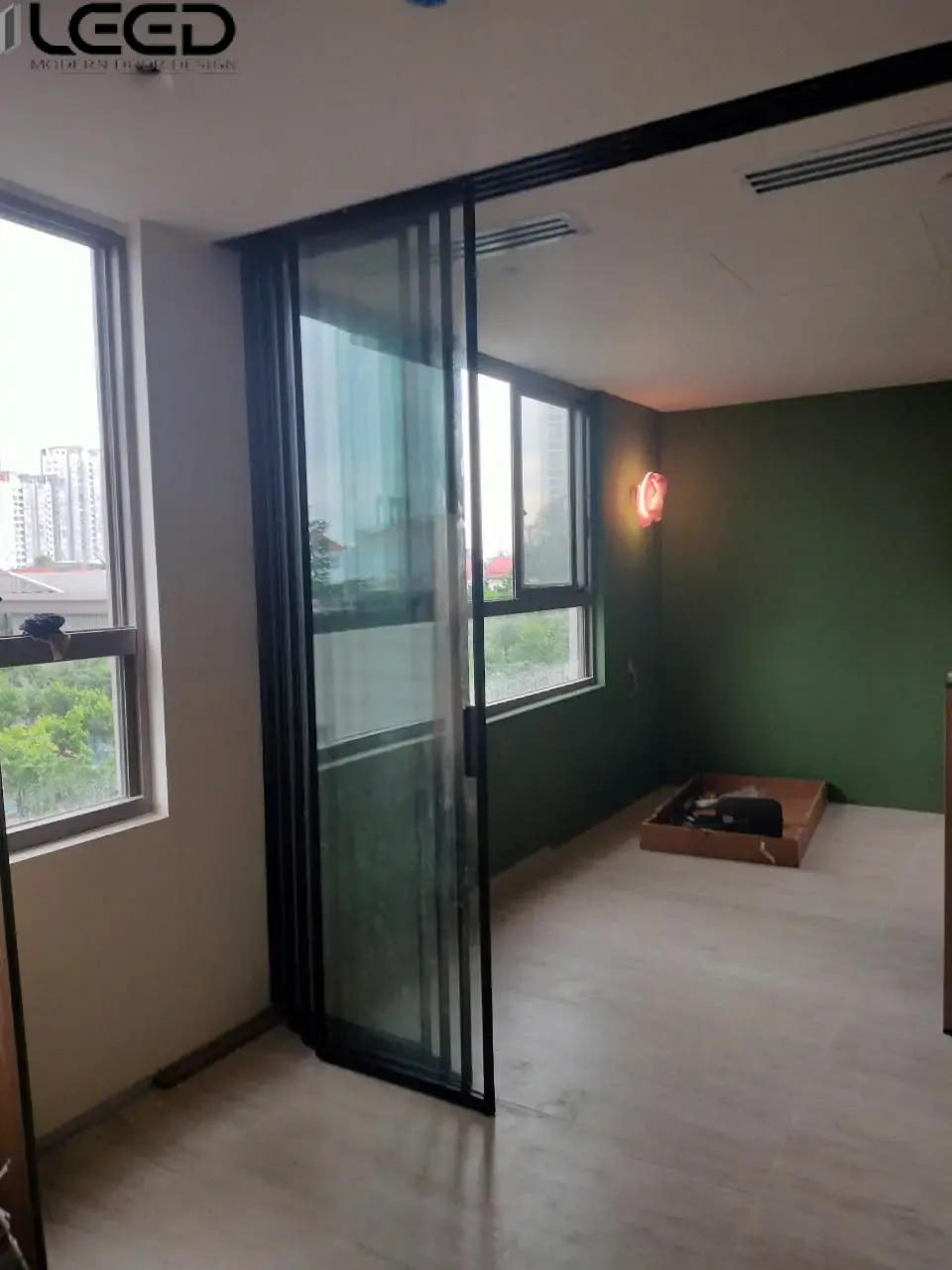 CỬA KHÔNG RAY DƯỚI C